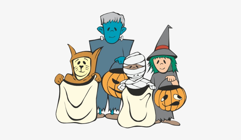 Halloween Party By Le Carousel In Bryant Park - Trick Or Treat In Halloween Cartoons, transparent png download