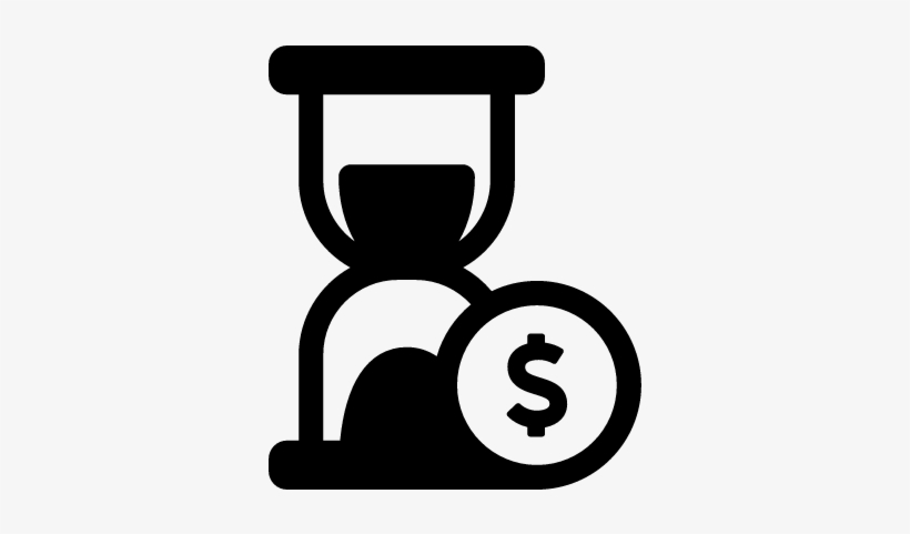 Download Time Is Money Vector - Hourglass | Transparent PNG Download ...