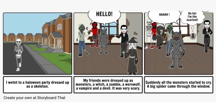 The Halloween Party - Cartoon, transparent png download