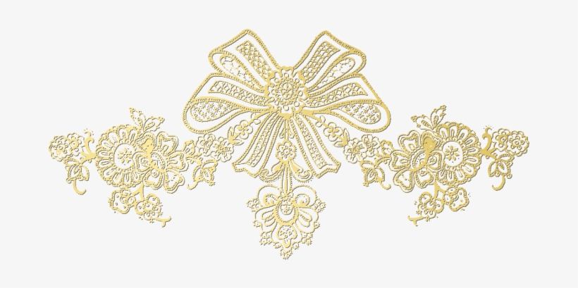 Adornos Vintage En Oro Y Blanco - Cena Fin De Año Png, transparent png download