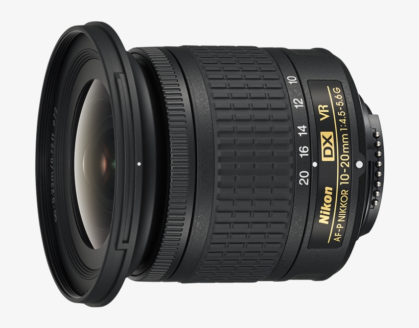 Af P Dx Nikkor 10 20mm F/4 - Nikon 10 20mm Dx, transparent png download