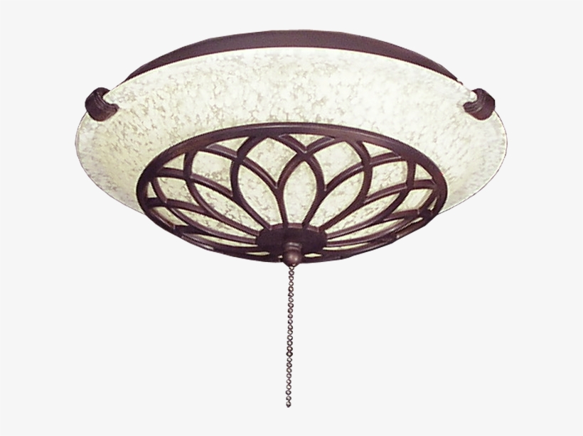 Picture Of 175 Ornate Oil Rubbed Bronze Glass Bowl - Glass, transparent png download