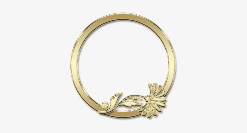 Frame,round - Transparent Golden Circle Hd Png, transparent png download