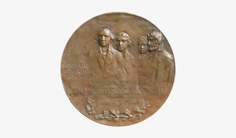 'mount Rushmore National Memorial Medal' By Gutzon - Dime, transparent png download
