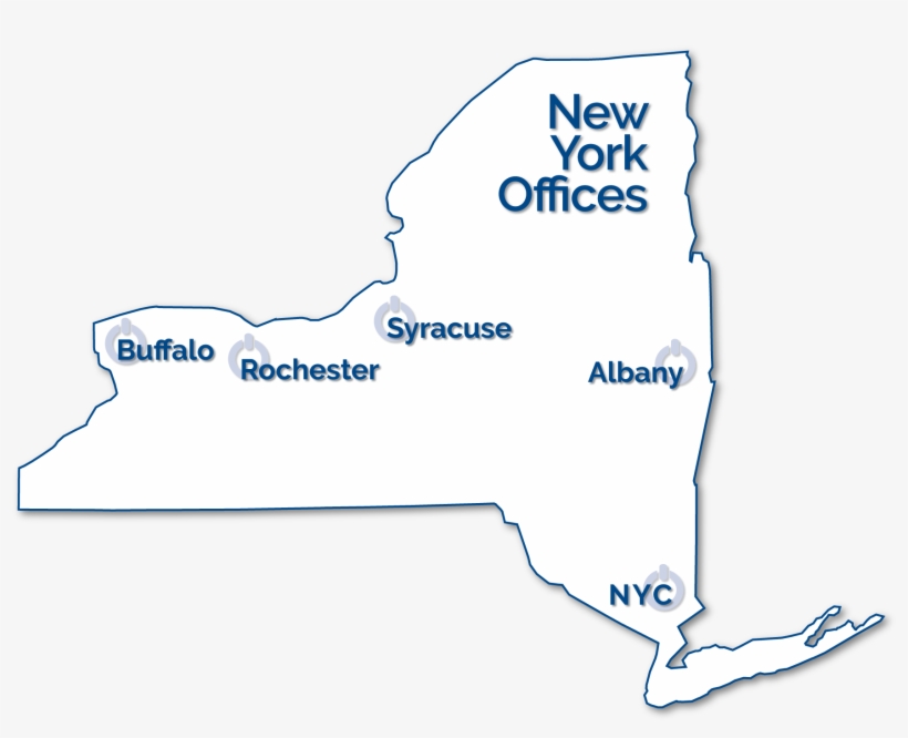 Rss Map Ny V2 - New York, transparent png download