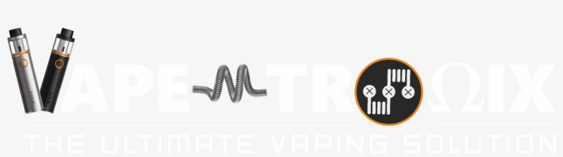 Vape Logo New White Small - Monochrome, transparent png download
