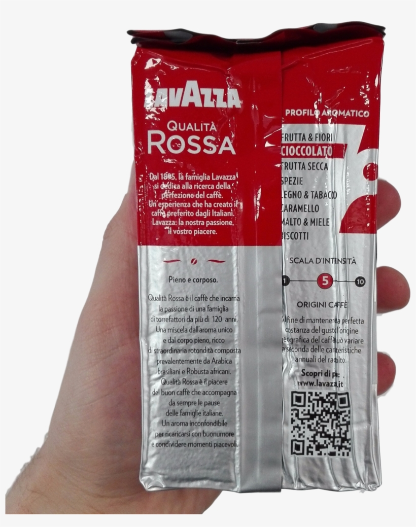 Lavazza Ground Coffee Gr 250 Rossa Red X - Lavazza, transparent png download