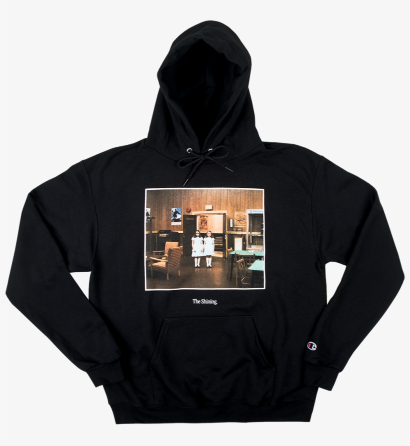 The Shining Twins Champion Hoodie Black - Hoodie, transparent png download