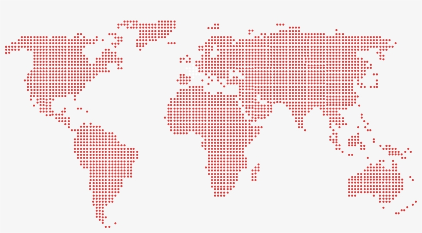 World Map Black And White Clipart, transparent png download