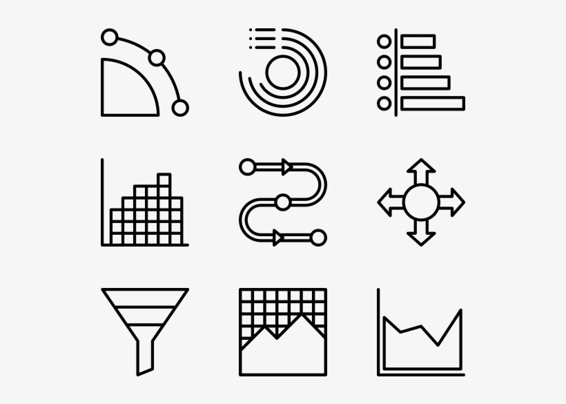 Chart And Diagram - Cafe Icons, transparent png download