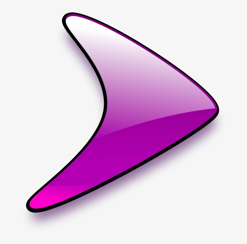 Glossy Right Arrow - Bullet Point, transparent png download