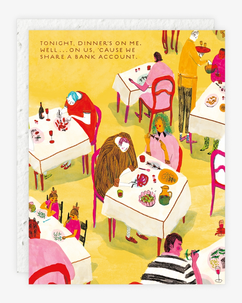 Dinner's On Me - Illustration, transparent png download