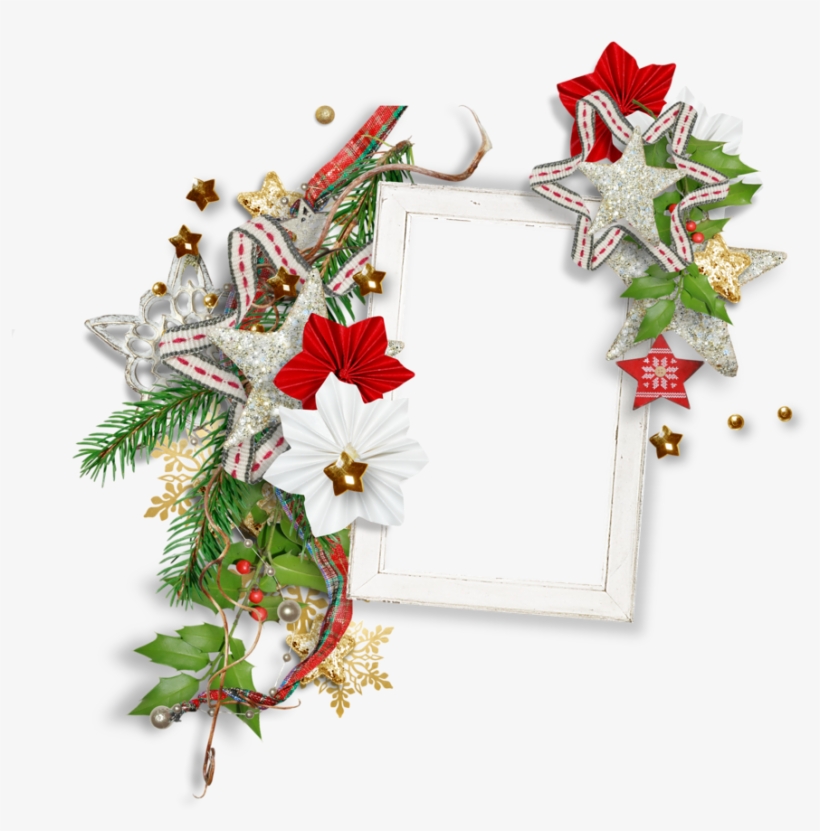 Christmas Cluster Frame - Transparent Christmas Cluster Frames, transparent png download