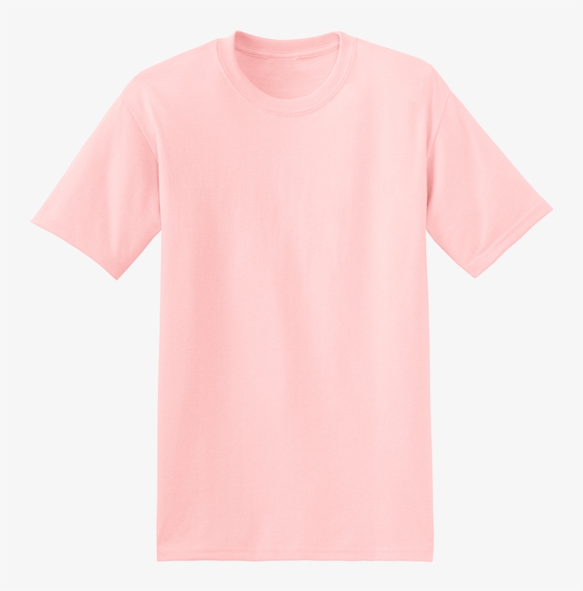 Pink Hanes T Shirt, transparent png download