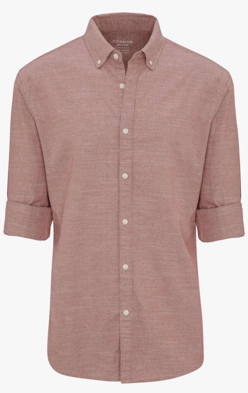 Dusty Pink Ferry Casual Shirt - Pocket, transparent png download