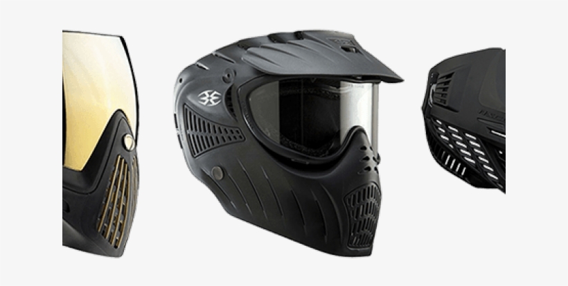 Drawn Masks Paintball - Motorcycle Helmet, transparent png download