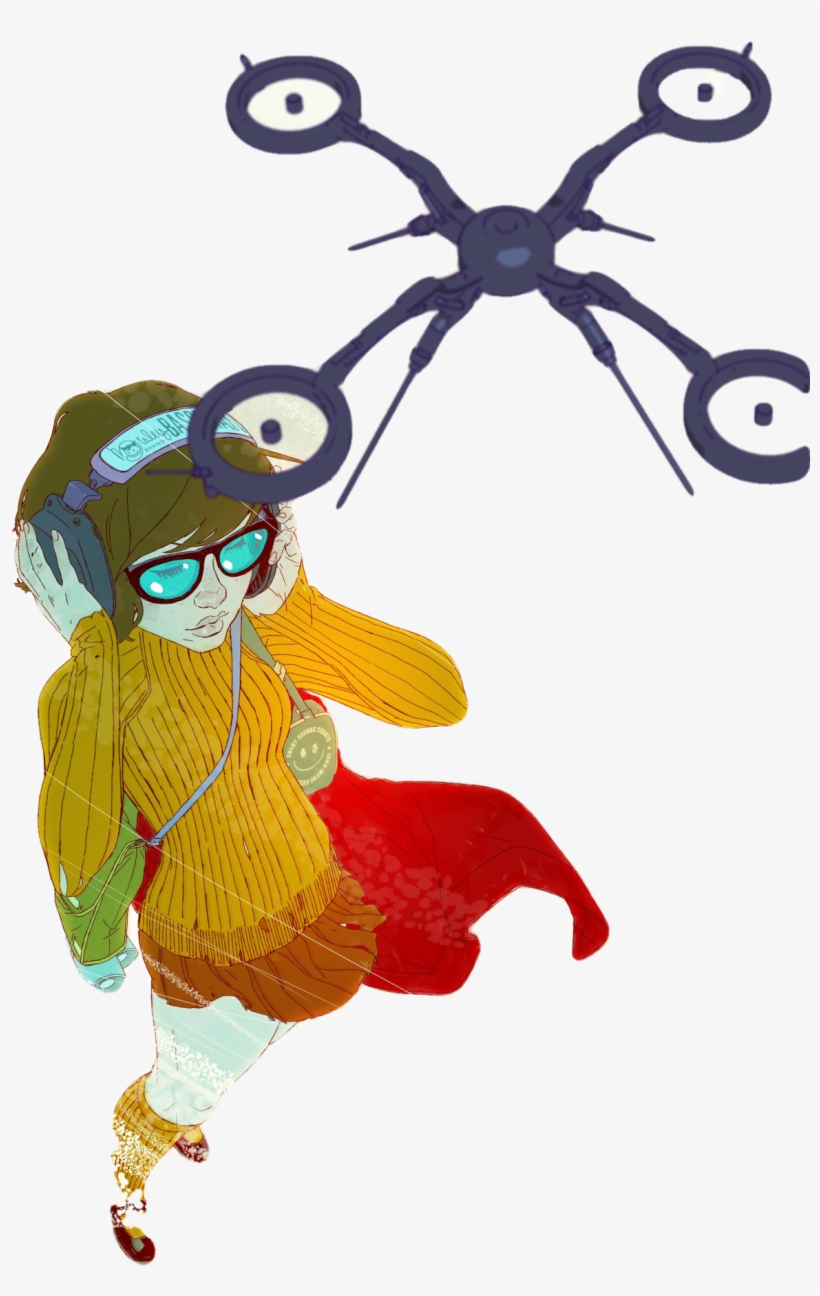 Scooby Apocalypse Vol 1 1 Caldwell Velma Textless Variant - Scooby Doo Apocalypse Variant Covers, transparent png download