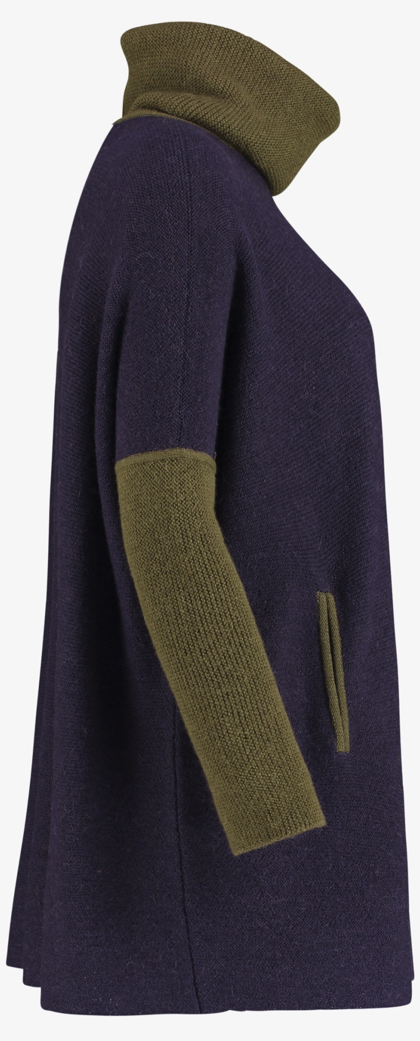 Longfield Poncho Jumper Longfield Poncho Jumper - Woolen, transparent png download