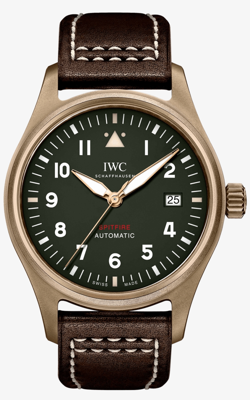 Iwc Pilot Spitfire Automatic Bronze - Iwc Pilot's Watch Automatic Spitfire, transparent png download