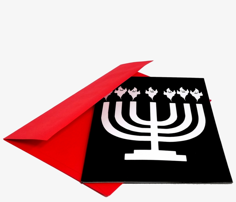 Holiday Card - Haunted Hannukah - Hanukkah, transparent png download