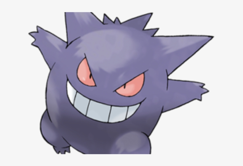 Pokemon Clipart Ghastly - Pokemon Gengar, transparent png download