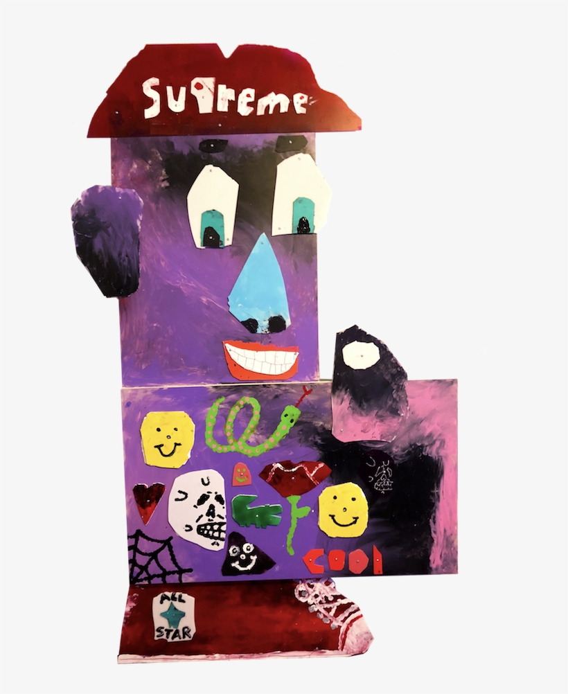 Supreme, Yo Wood, Plastic, Pvc, White-out, Mirror, - Illustration, transparent png download