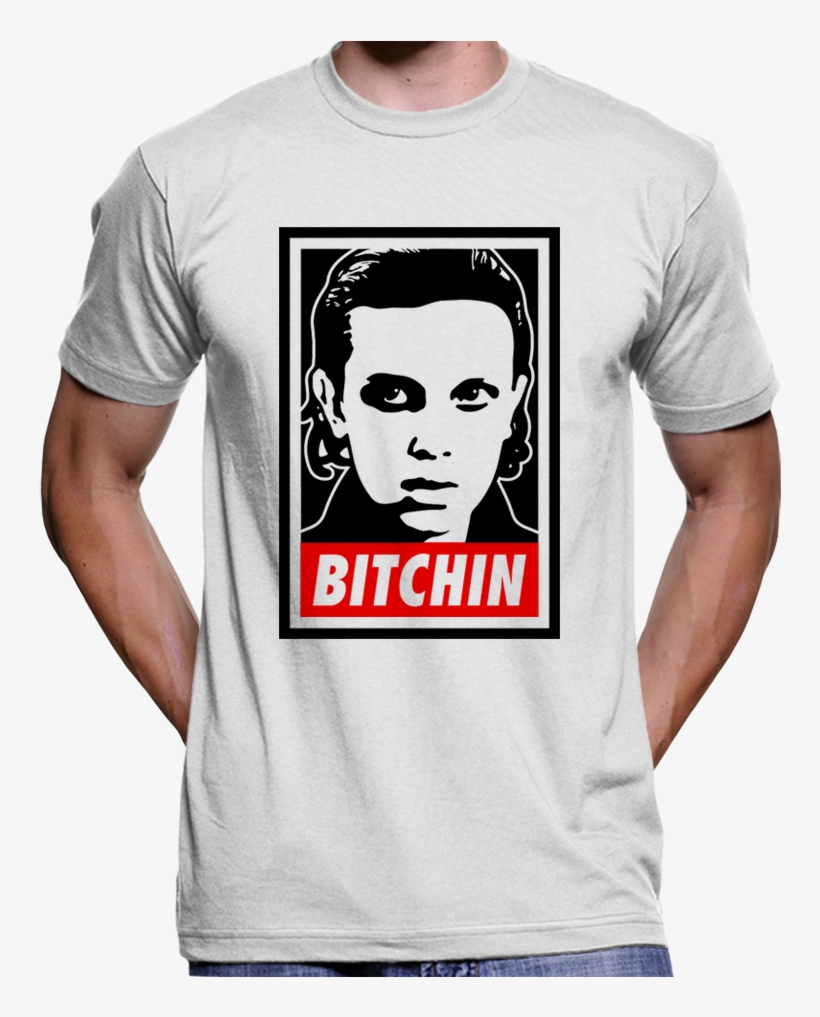 Stranger Things Eleven Bitchin T-shirt / Hoodie - Withnail And It Shirt, transparent png download