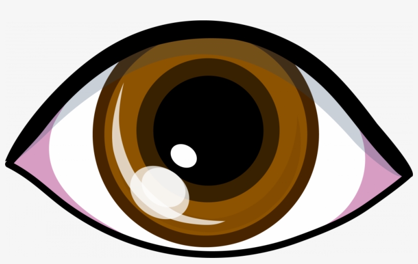 Eye Clipart Brow - Brown Eye Clipart, transparent png download