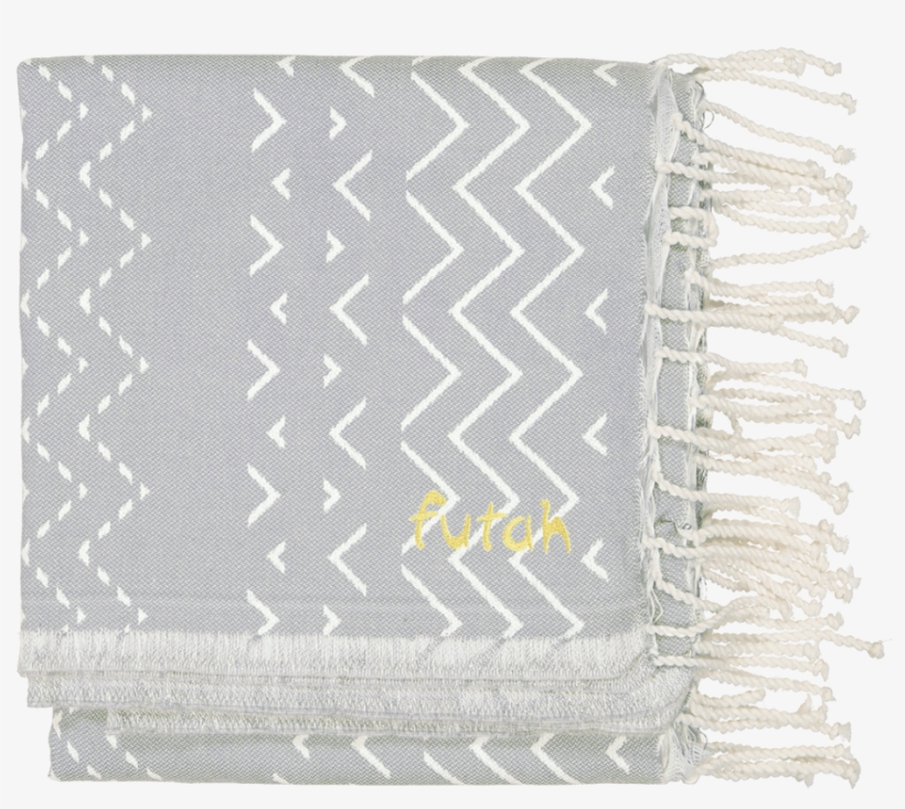 Futah Barra Premium Xl Beach Towel Grey - Fouta Towel, transparent png download