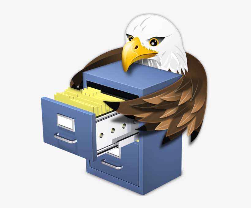 Eaglefiler On The Mac App Store - Computer File, transparent png download