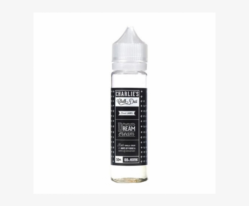 Dream Cream E-liquid By Charlie's Chalk Dust 50ml - Plastic Bottle, transparent png download