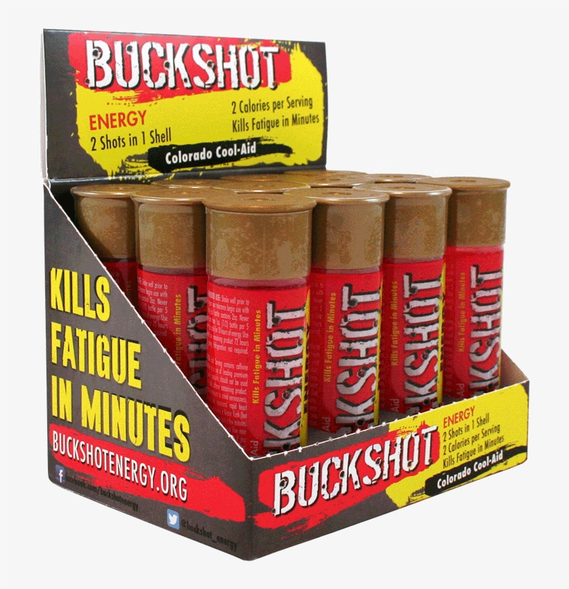 Download Buckshot Energy Drink - Ammunition | Transparent PNG Download ...