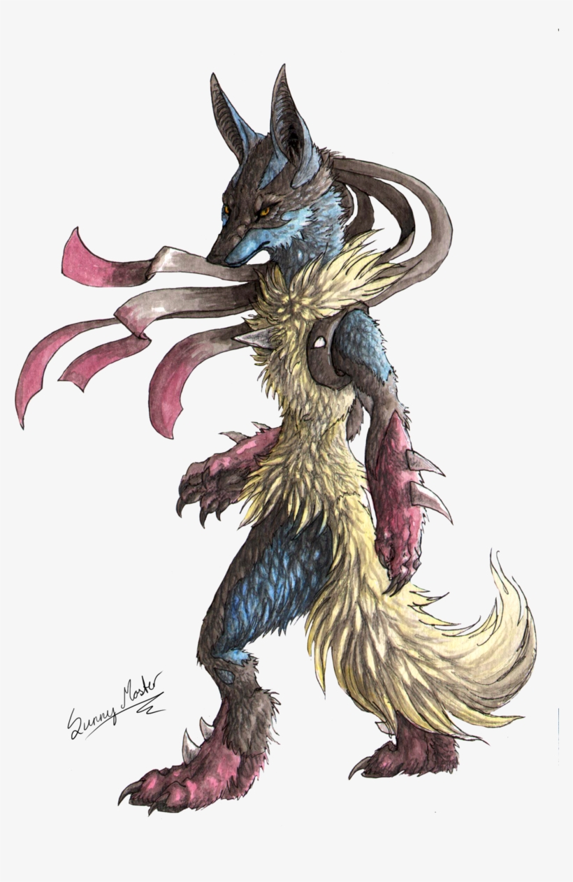 Mega Lucario - Pokemon Lucario In Real Life, transparent png download
