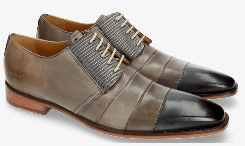 Derby Shoes Elvis 29 Patent London Fog Stone Oxygen - Leather, transparent png download