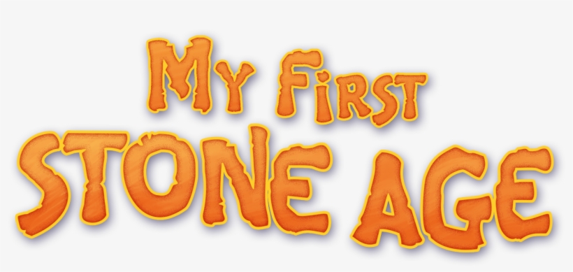 My First Stone Age Title - Illustration, transparent png download