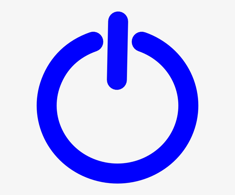 Power Button Black And White, transparent png download