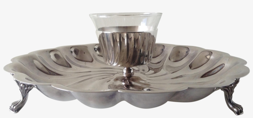 Silver-plated Cocktail Shrimp Server Platter On Chairish - Coffee Table, transparent png download