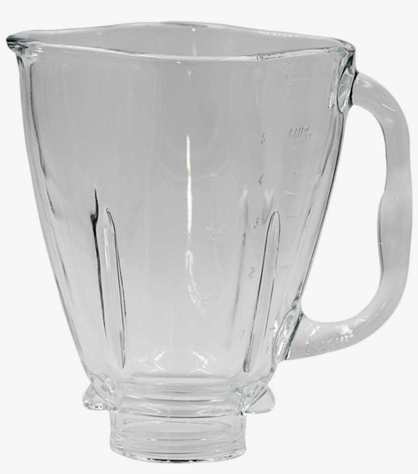 Vaso De Vidrio Tipo Trebol Sin Tapa - Beer Stein, transparent png download