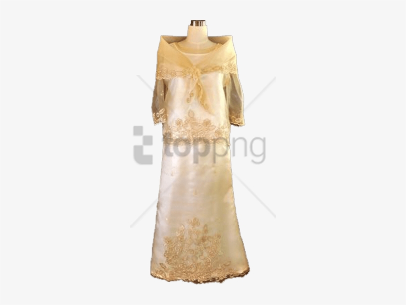Free Png Filipiniana Dress Png Image With Transparent - Mannequin, transparent png download
