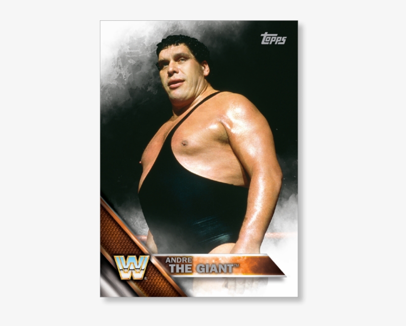 2016 Topps Wwe Andre The Giant - Andre The Giant, transparent png download