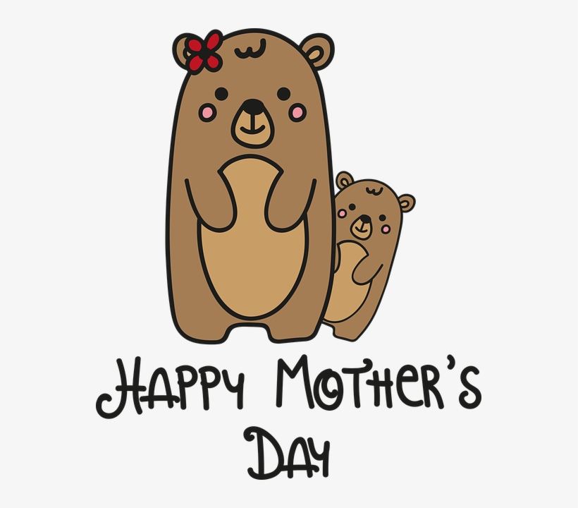 Mensajes Por El Dia De La Madre - Dia De La Madre Osito, transparent png download