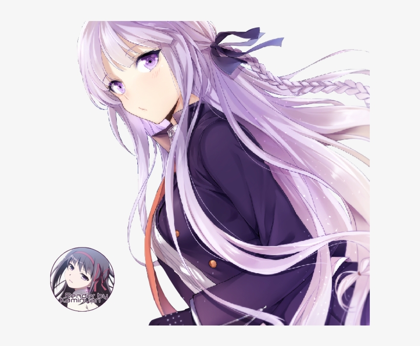 Kirigiri Render By Chiyo Orihara-d8pfvn2 Kawaii Girl, - Danganronpa, transparent png download