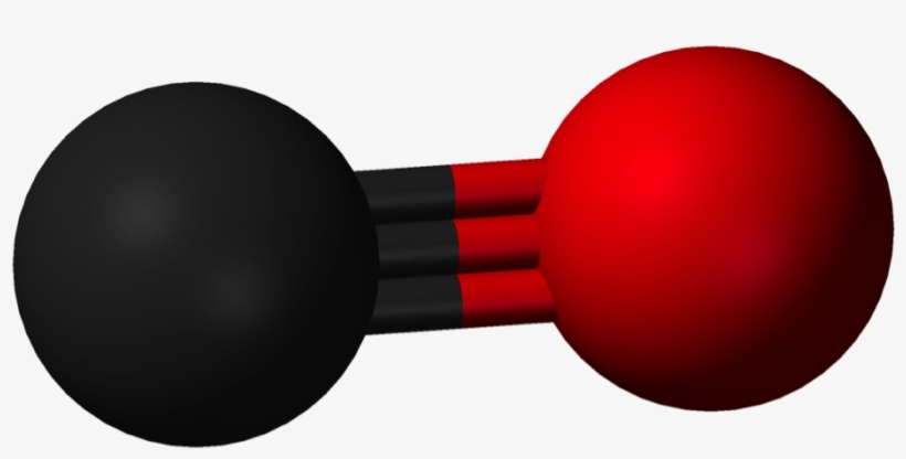 Carbon Monoxide Co Molecule - Carbon Monoxide Molecule Png, transparent png download
