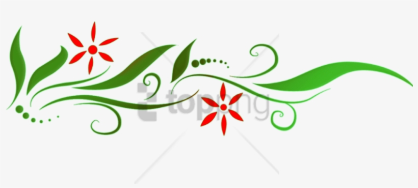 Free Png Download Colorful Floral Design Png Png Images - Floral Designs Png Hd, transparent png download