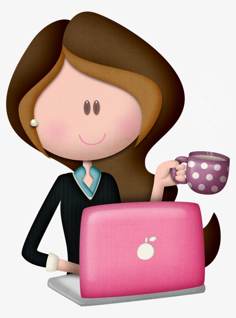 Фото, Автор Ladylony На Яндекс - Clipart Mom Brown Hair, transparent png download