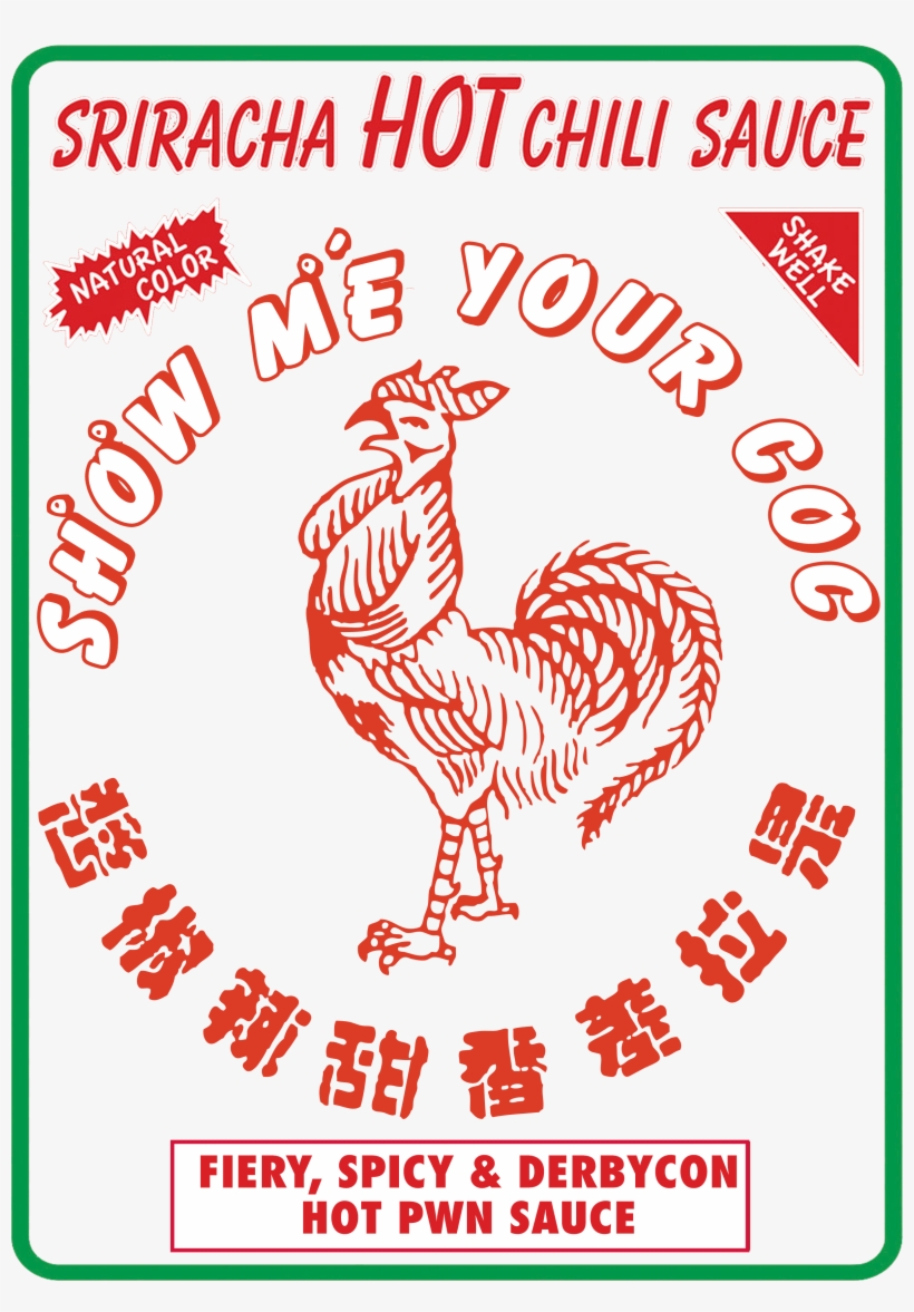 There Was Some Back And Forth Between A Few Of Us - Sriracha Hot Chili Sauce Logo, transparent png download