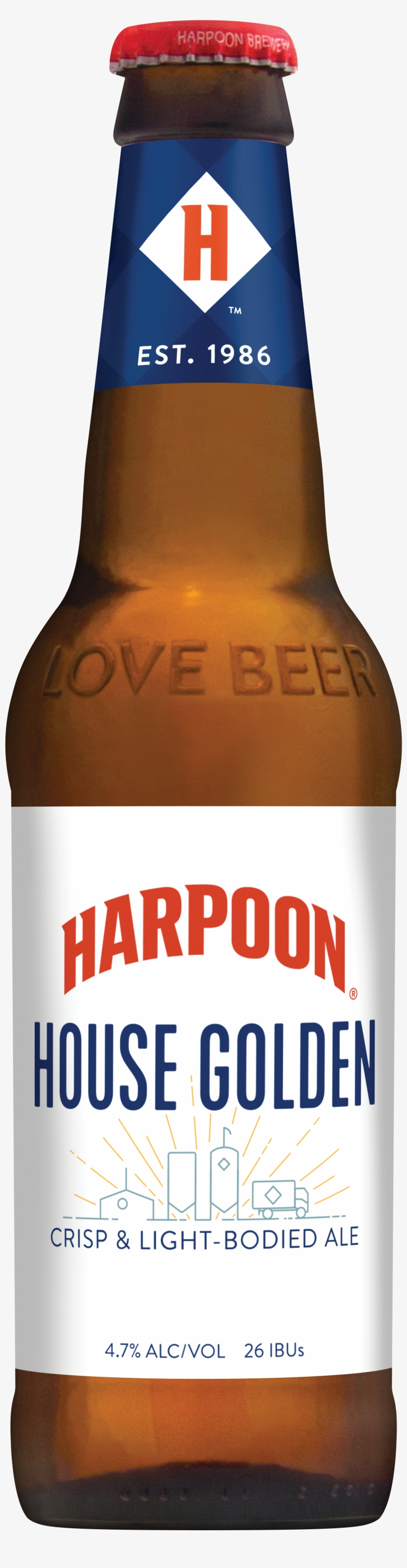 House Golden 12oz Bottle, Pdf - Glass Bottle, transparent png download