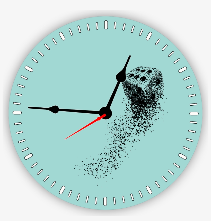 Dice Diwali Clock - Wall Clock, transparent png download