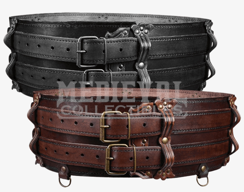 Pirate Clipart Belt - Leather, transparent png download