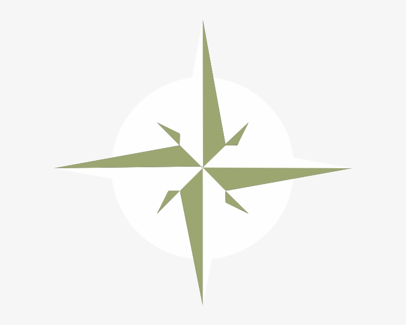 Compass Rose Png - Rosa Delos Vientos Fondo Negro, transparent png download
